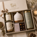 Wellness Retreat Hamper - Scented Candle | Aroma Diffuser | Herbal Tea | Premium Mug | Premium Chocolates